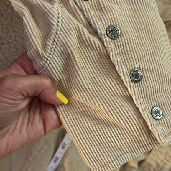 Caslon Beige Corduroy Jacket Women’s size medium - Picture 6 of 8